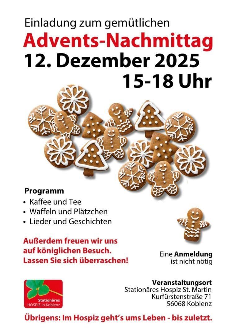 Adventskaffee im stationären Hospiz